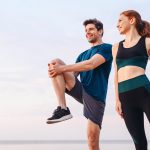 people in recovery exercising