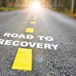 road to recovery written on a road