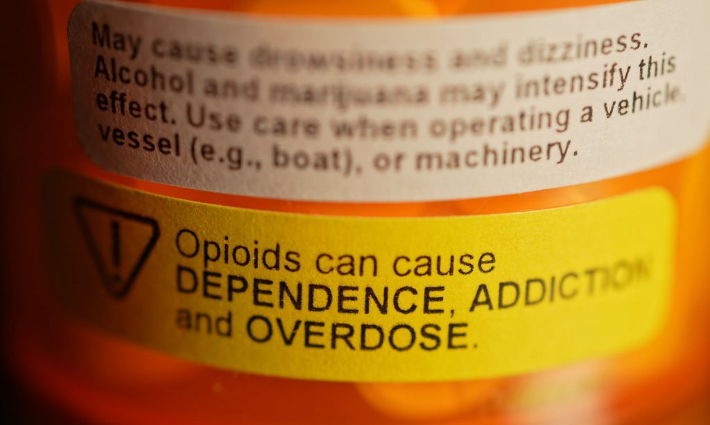 prescription opioid bottle